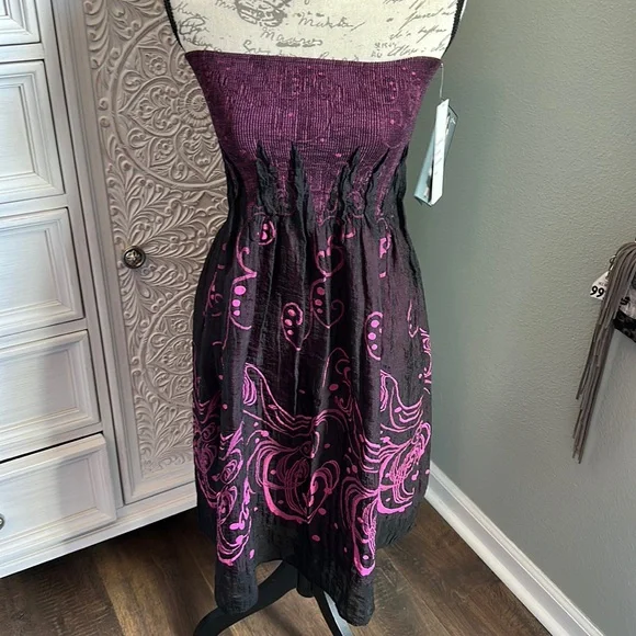 open lace back dress Ellie Wilde EW34042 Dress